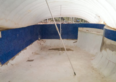 tiling a rendered pool balwyn