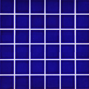 mediteranian blue swimming pool tiles